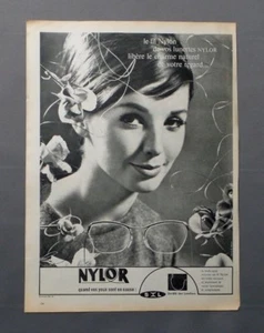 PUB PUBLICITE ANCIENNE ADVERT CLIPPING 230917 / FIL NYLON POUR LUNETTES NYLOR - Imagen 1 de 1