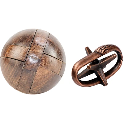 Quebra-cabeça Shotput & Discus Brainteaser True Genius novo - Imagem 1 de 3