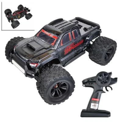 RC XXL Monstertruck 1:10 48cm 10208 Brushless 2.4G 4WD 80km/h Metall Antrieb LED - Bild 1 von 4