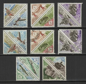 Congo 1961 moyens de transport du courrier série de 16 timbres-taxe /TE1334 - Picture 1 of 1
