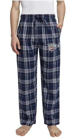 New NWT Oklahoma City Thunder Fleece Pajama Pants PJs Men's Mens Size XL X-Large Cover