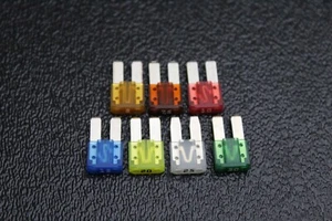 5 EACH ATR FUSE FUSES AMP VARIETY BLADE CIRCUIT COOPER BUSSMANN MICRO 2 LEG - Picture 1 of 9