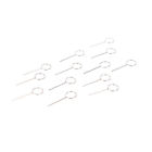 20Pcs/Lot Universal Sim Card Tray Ejector Eject Pin Key Removal Tool For Ph_Bf