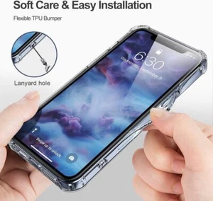 Shockproof TPU Case For Apple iphone 12m plus 11 12 13 14 15 16 pro max 12mini - Picture 1 of 5