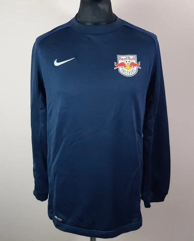 Red Bull Salzburg 2014 NIKE Long Sleeve Training Shirt Men's Size L Sweatshirt Cover