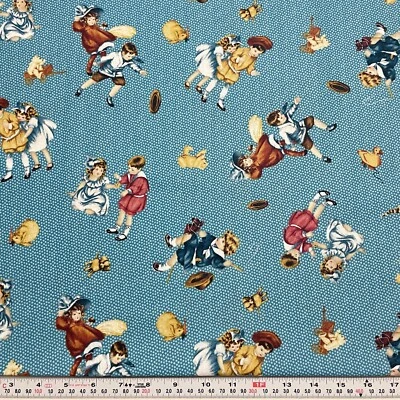 Bessie Pease The Flavia Co. Quilting Treasures Children Cotton by the HALF YARD - Image 1 of 2