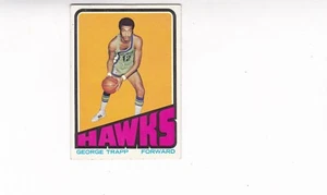 1972 - 1973 Topps #38 George Trapp Atlanta Hawks - Picture 1 of 1