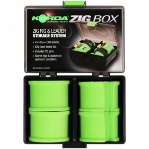 CAJA ZIG Korda * Sistema de almacenamiento Zig Rig & Leader * Pesca gruesa de carpa * - Imagen 1 de 1
