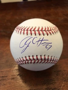 Ryon Healy Signed Official Major League Baseball Seattle Mariners Proof Auto Coa - Picture 1 of 4
