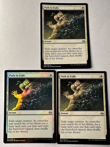 3X Path to Exile x3 - 1 Foil, 2 Non-Foil - Modern Masters - All NM Pack Fresh - Picture 1 of 1
