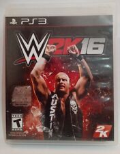 WWE 2K16 (Sony PlayStation 3, 2015) CIB Tested