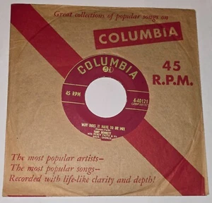 Tony Bennett - Stranger In Paradise / Why Does It Have To Be Me? 45 7" 4-40121 - Picture 1 of 1
