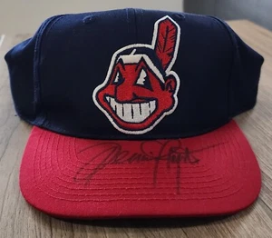 Dennis Haysbert Signed Cleveland Indians Hat Major League LEGEND RAD - Picture 1 of 2