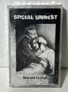 Social Unrest Now And Forever Cassette 1988 New Sealed Konkurrell Hardcore Punk - Imagen 1 de 3