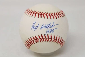 Hoyt Wilhelm PSA/DNA Signed Auto Baseball Giants 1985 Inscription  ID:453068 - Picture 1 of 7