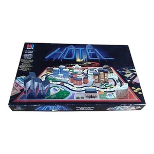 MB Games Hotel Complete But Without Lanterns Black Edition 1986 Vintage - Picture 1 of 8