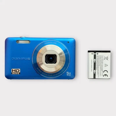 Digital Camera Olympus VG-120 with battery - Image 1 of 4