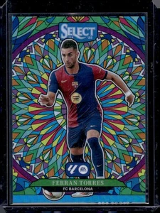 2024-25 Panini Select La Liga #7 Ferran Torres Stained Glass - Bild 1 von 2