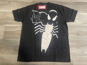Vintage 2000s Mad Engine Venom Spiderman Symbiote Shirt Medium Marvel Comics Y2K - Picture 1 of 3
