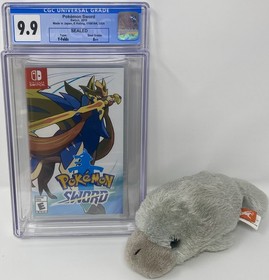 CGC Graded Pokemon Sword NEW Nintendo Switch (1022778009, 9.9 A++)