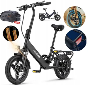 Hillmiles 14 Zoll Elektrofahrrad 250W Motor E-City bike 25kmh Mile 1 Mini E-Bike - Bild 1 von 9