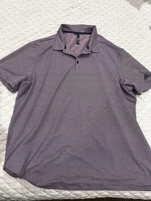 Camisa de golf Adidas Tri Blend para hombre 3XL púrpura Foto 1 de 2