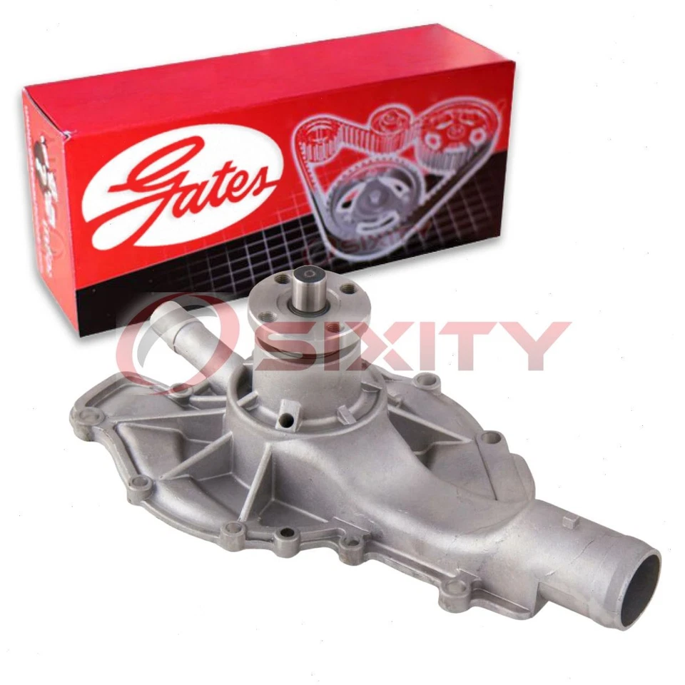 Bomba de agua del motor Gates para Buick Wildcat 1962-1966 6,6 L 7,0 L V8 refrigerante pe Foto 1 de 4