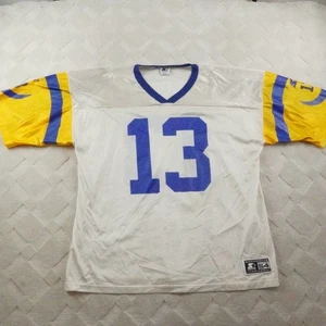 Vintage St Louis Rams Kurt Warner #13 Starter Jersey 2XL (54) Made In USA - Picture 1 of 9