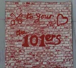 THE 101'ers Keys To Your Heart First Press PS 7" Vinyl Record Joe Strummer CLASH - Picture 1 of 5