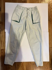 Vtg 1984 Made in France New Man Pants-Parachute/Cargo Unique design 32W X 35L - Picture 1 of 23