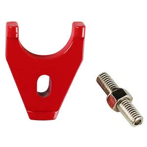 Productos de alimentación, soporte de sujeción para distribuidor de billet, Chev SB/BB, ROJO - Imagen 1 de 1