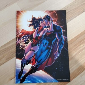 WONDER WOMAN & SUPERMAN  Vol 2 #12  mini poster DC Comics New 52 Justice League - Picture 1 of 1