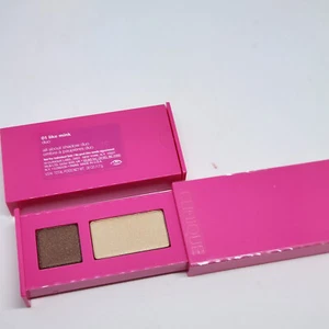 Lot 2 Clinique all about shadow duo 01 LIKE MINK travel size 1.7g eyeshadow - Picture 1 of 1