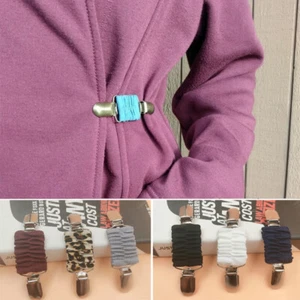 Elastic Shirt Clips Back Cinch Dress Cinch Clips Clothes Clip Fashion Fold - Picture 1 of 34