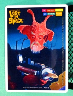 LOST IN SPACE ART OF RON GROSS METAL CARD #6 -FANTASY WORLDS OF IRWIN ALLEN - Image 1 of 3