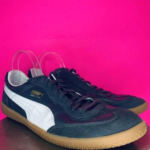 Puma Super Liga OG Retro Navy Blue Leather, Suede Sneaker Gr. 14 - Bild 1 von 8