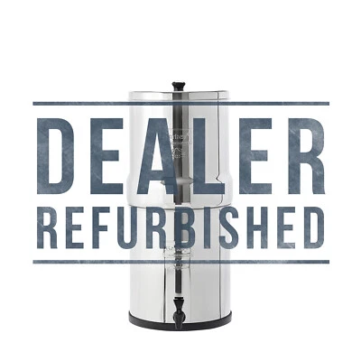 Big Berkey Water Filter w/ 2 Black Berkey Elements - Dealer Refrb - Image 1 of 4