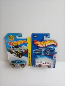 Lot of 2 2013 Hot Wheels #112 HW Off-Road BAJA TRUCK + 2003 Star Spangled 2 - Picture 1 of 5