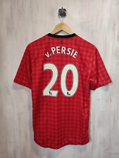 Manchester United 2012 2013 home Sz M Nike shirt jersey soccer football V.Persie