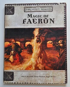 Forgotten Realms Magic of Faerun Core Rules 3RD D&D 2001 Softcover 1st printing - Picture 1 of 6