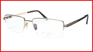 Marco de gafas Paul Vosheront PV373 C1 enchapado en oro acetato Italia 57-19-145 35 - Imagen 1 de 9