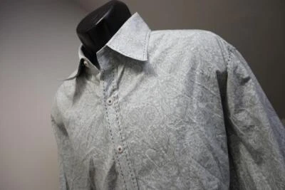 7 Diamonds Dress Shirt Button Up Casual Floral Long Sleeve Mens Sz 2XL XXL - Image 1 of 4