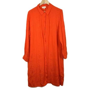 Linea rotes Schlangendruck Kragenkleid UK 18 - Bild 1 von 5