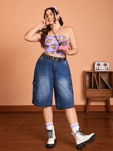 Shein X Damen Garfield Tube Top 4xl - Bild 1 von 1