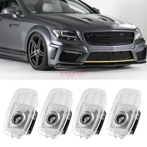 4pcs LED Door Light Step Courtesy Ghost Shadow Laser Lamp For Mercedes Benz CLA - Picture 1 of 29