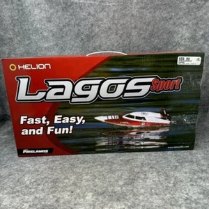 Helion Lagos Sport RTR Boat R/C Blue Mini with Remote Control High Speed - Picture 1 of 10