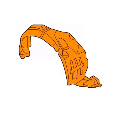 Genuine Front Inner Fender Liner Guard Right Passenger Side Sedona 2015 to 2021 - Image 1 of 3