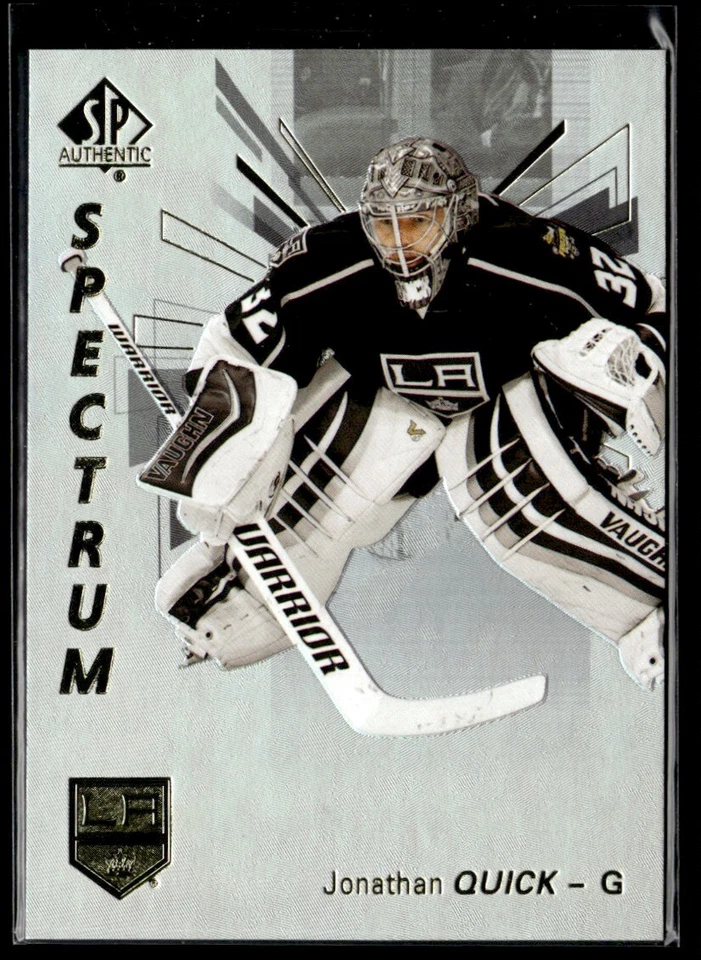 2016-17 SP Authentic Spectrum FX Jonathan Quick #S-13 - Image 1 of 2