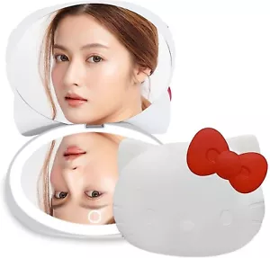 Impressions Vanity Hello Kitty Kawaii Compact Mirror with Touch Sensor Switch... - Picture 1 of 1