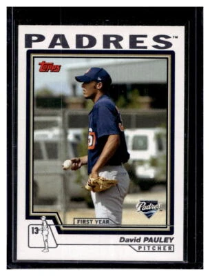 2004 Topps Traded & Rookies #T208 David Pauley - Image 1 of 2